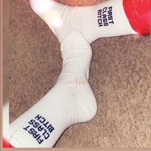 First class chick socks